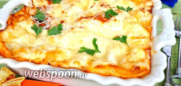Лазанья с фаршем пошаговые