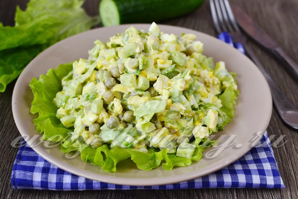 Рецепты салатов мясных простые и недорогие и вкусные с Рецепты салатов мясных простые и недорогие и вкусные с