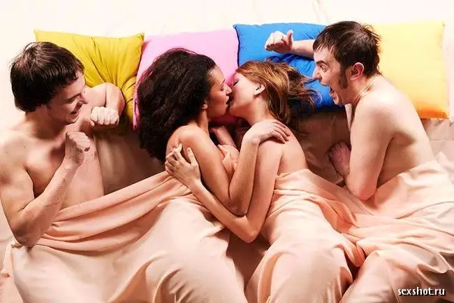 Some women in the czech Lesbians give each other wedgies