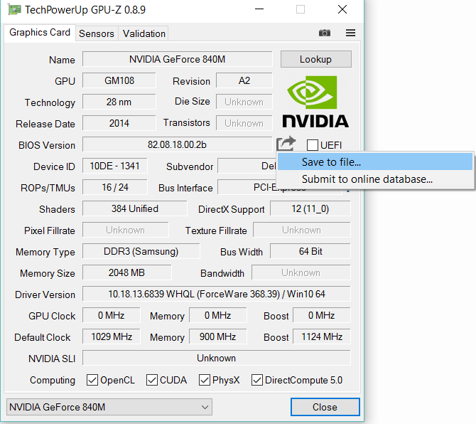 Gpu при компоновке экрана. Программа GPU-Z. Биос видеокарты NVIDIA. Видеокарта NVIDIA BIOS Version. 840m gpuz.