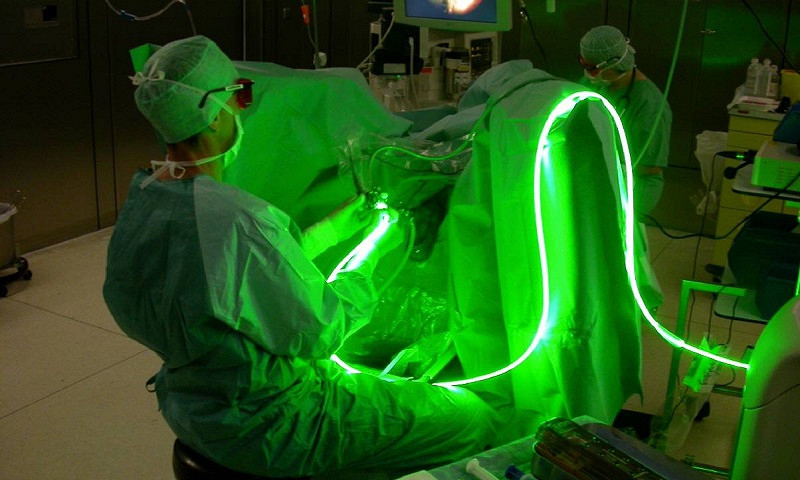 Гольмиевый лазер в гинекологии