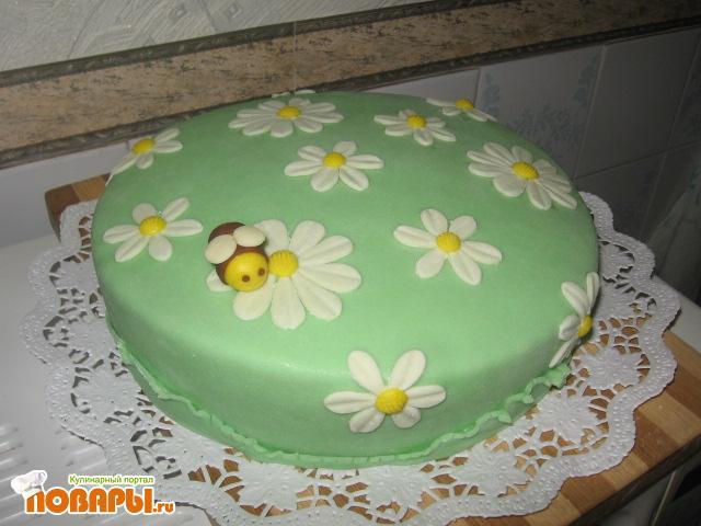 Не сложные детские торты фото