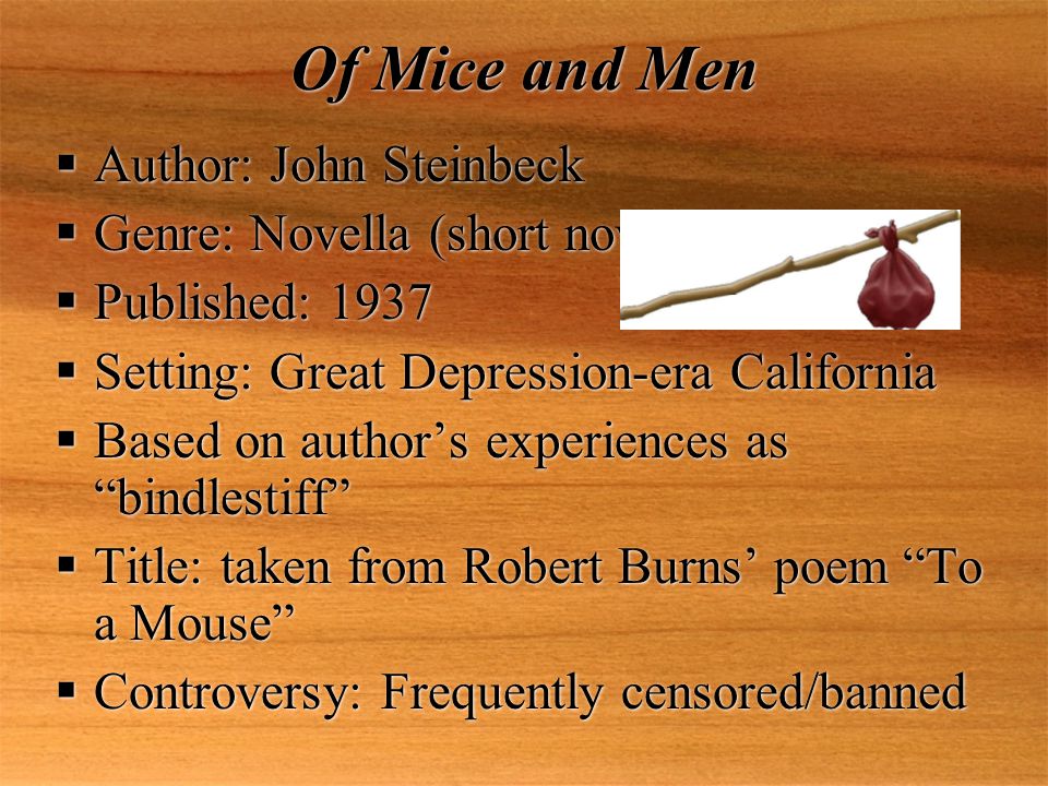 The Role Of Broken Dreams In John Steinbecks Of Mice And Men