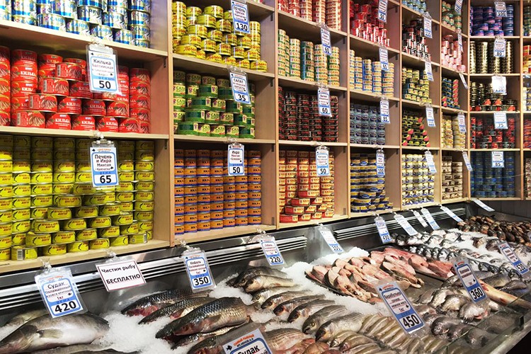 Рыбный Магазин На Преображенском Рынке