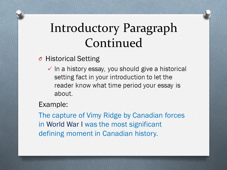 canadian history essay questions