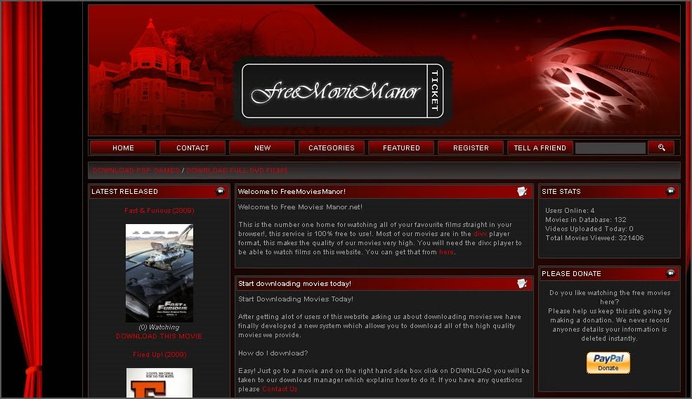 Where can I watch a movie online for free? No sign up, no