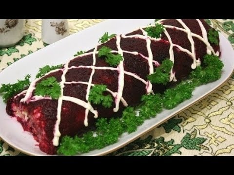 Салат под шубой рецепт фото рулетом