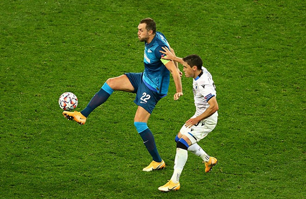 
Дзюба назвал характер россиян причиной проигрыша &laquo;Брюгге&raquo;
