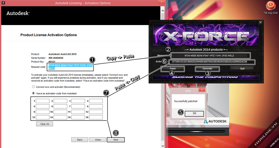 autocad 2012 32 bit crack xforce keygen free download