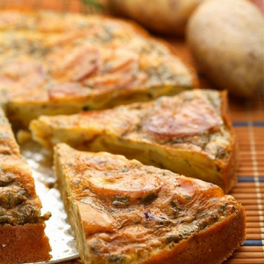 Рецепт Тортилья с сыром и кедровыми орешками