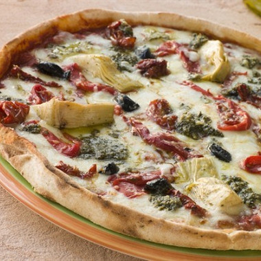 Рецепт Пицца с запеченными овощами