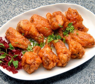 Рецепт Кисло-сладкие куриные крылышки с паприкой