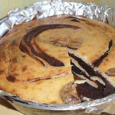 Рецепт Шоколадно-банановый торт «Сюрреалист»