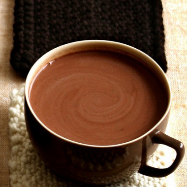 Рецепт Сливочный горячий шоколад