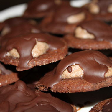 Рецепт Шоколадное печенье с меренгами
