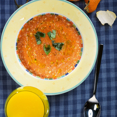 Рецепт Рыбный суп с помидорами