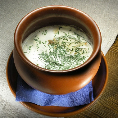 Рецепт Грибной суп с плавленым сыром
