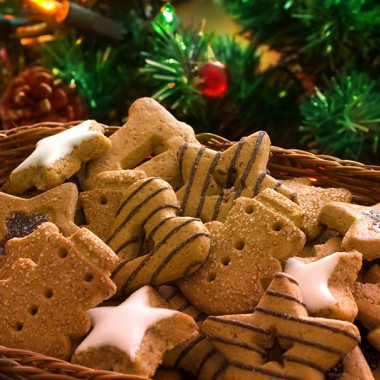 Рецепт Рождественское печенье с чаем ройбос