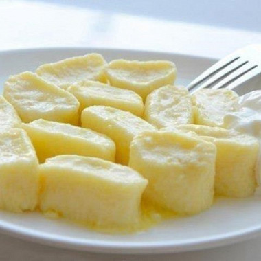 Рецепт Ленивые вареники с картофелем