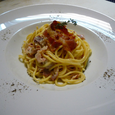 Рецепт Спагетти карбонара с гуанчале