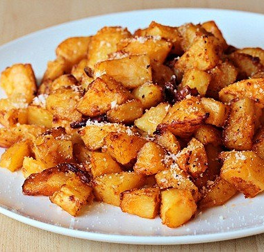 Рецепт Жареный картофель с пармезаном