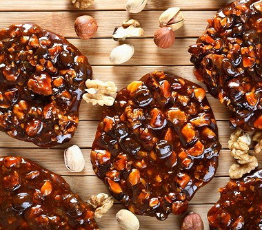 Рецепт Жареные орехи в медовой глазури и индийских специях