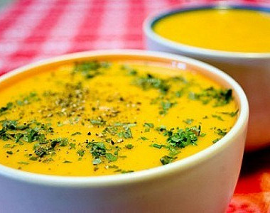 Рецепт Овощной суп-пюре с курицей и цветной капустой
