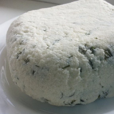 Рецепт Домашний сыр из деревенского молока