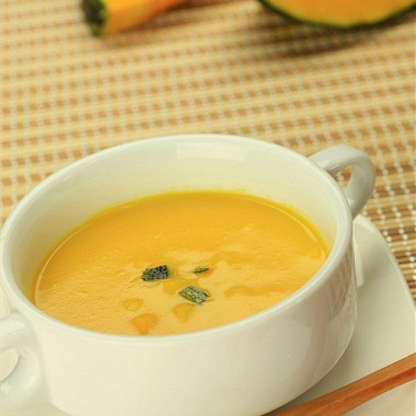 Рецепт Тыквенный суп-пюре с мандариновым соком