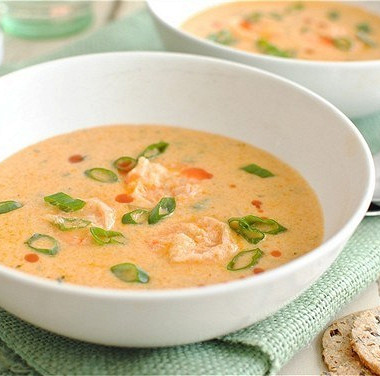 Рецепт Суп с креветками и сельдереем