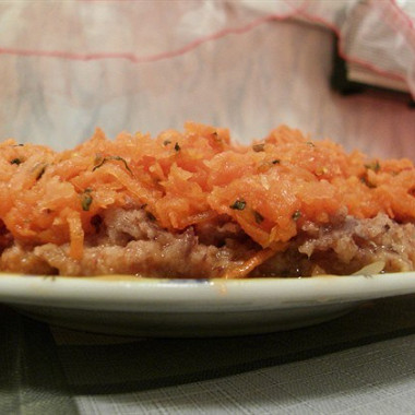 Рецепт Сырой морковный торт