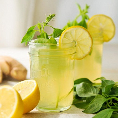 Рецепт Летний лимонад с имбирем и мятой