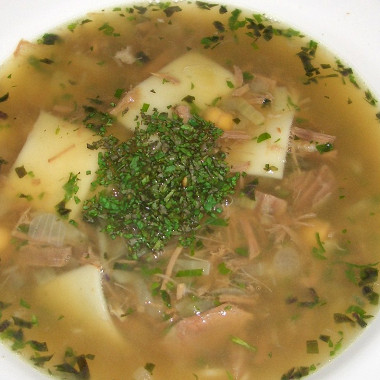 Рецепт Суп из баранины (Сулу-хингал)
