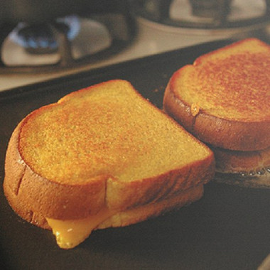 Рецепт Сырные тосты на сковороде