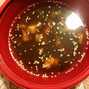 Рецепт Мисо суп с тофу