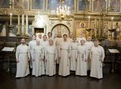 Мужской хор Московского Данилова монастыря. Регент Георгий Сафонов Мужской хор Московского Данилова монастыря. Регент Георгий Сафонов